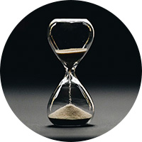 Justice, administration, economy and time